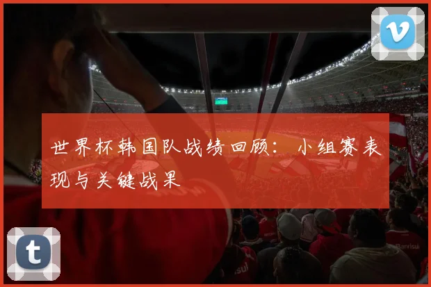 世界杯韩国队战绩回顾:小组赛表现与关键战果